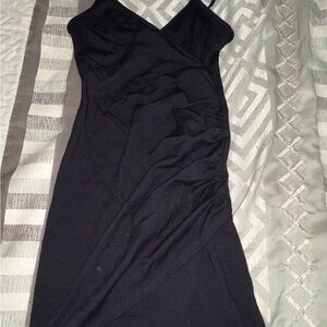 Forever 21 Black Spaghetti Strap Slip Dress
